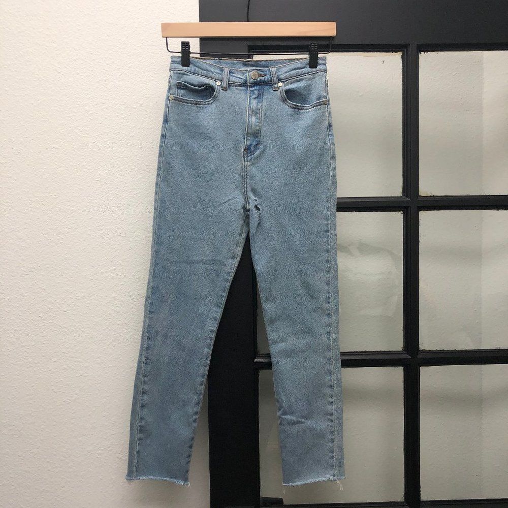 UNIF High Waisted Light Blue Jeans - Size 27